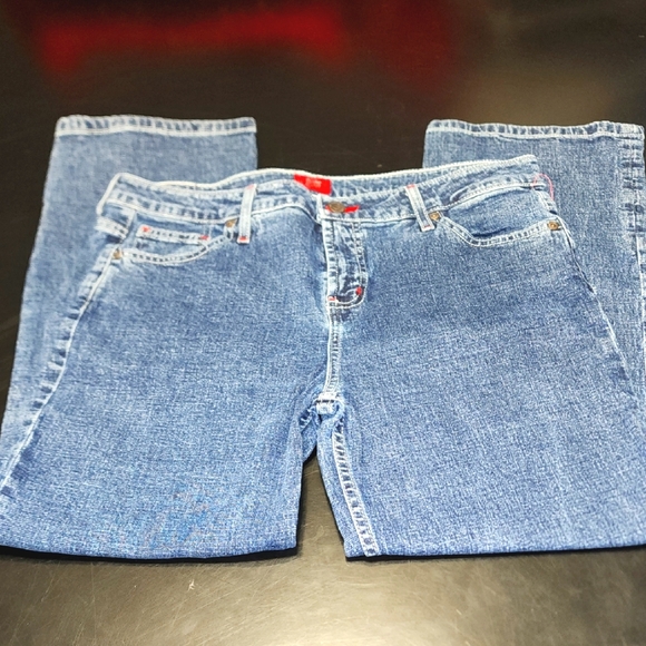 Mossimo Supply Co. Denim - Mossimo Supply Co. Blue Cropped Jeans Sz 15